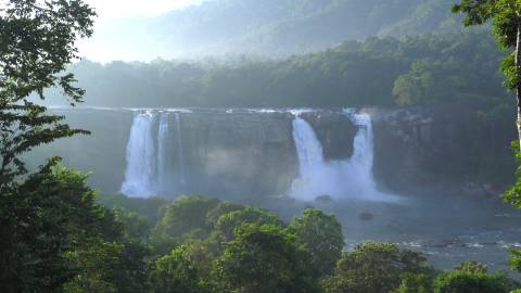 Athirappilly Waterfalls, Thrissur, Kerala