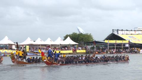 Snake boat race at Alappuzha, Kerala