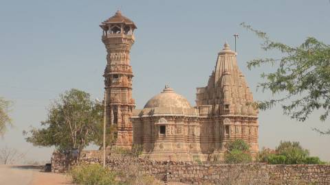 Vijaya Stambh at Chittor Fort, Rajasthan