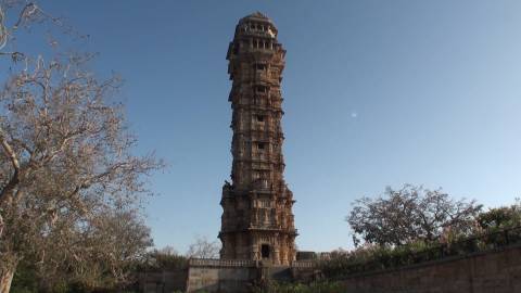 Kirti Stambha at Chittor Fort, Rajasthan