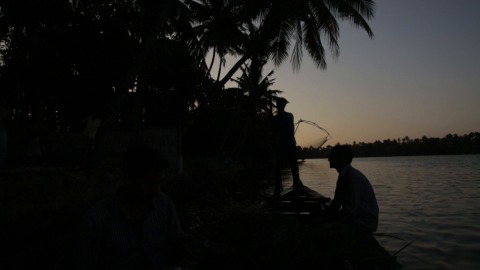 Country boat ride, Kerala