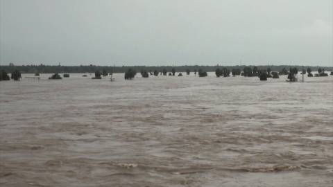 Flood-hit areas during Kerala Floods 2018