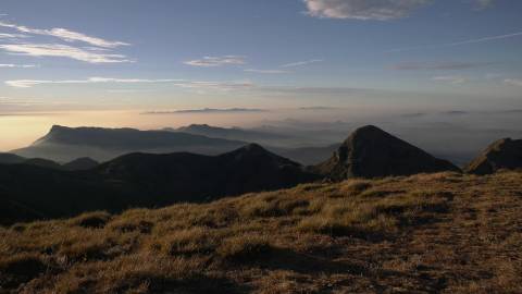 Early morning scene from Rhodo Valley