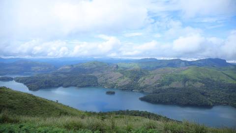 Valley in Thekkady, Kerala