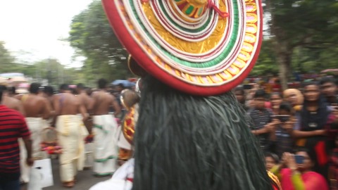 Onam festival procession, Kerala