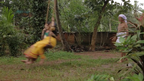 Onam oonjal - Festival celebrations