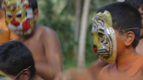 Onam Pulikali celebration