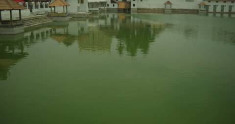 Padmatheertham pond and Padmanabhaswamy Temple, Thiruvananthapuram