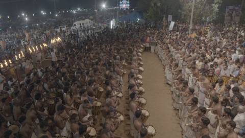 Arattupuzha Pooram Panchari Melam