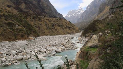 Mountain River, Uttarakhand, India