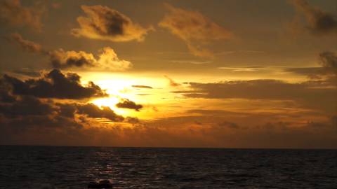 Evening Sky at Marari Beach