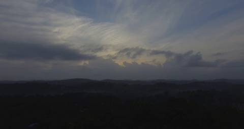 Morning sky in Kerala