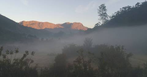 Snow and mist, Idukki, Kerala