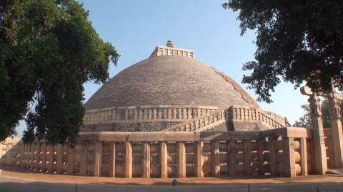 The Great Stupa at Sanchi, India